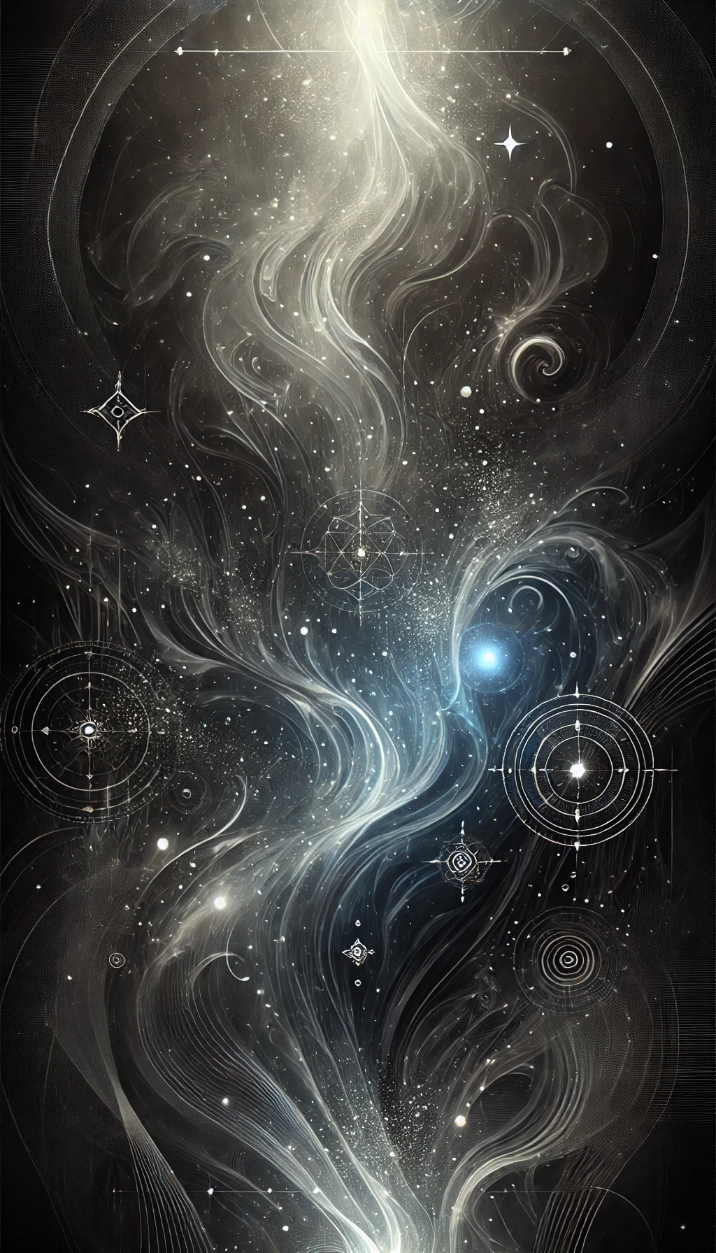 Mystical Tarot background